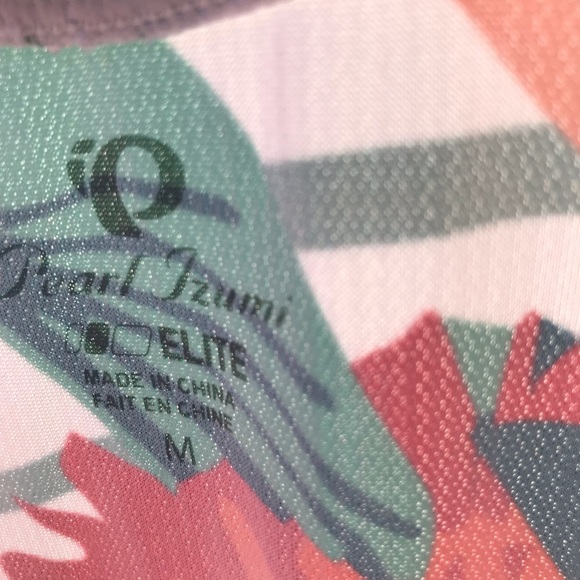 Pearl Izumi Elite Floral Short Sleeve Cycling Jersey Woman’s Size Medium - Picture 10 of 10